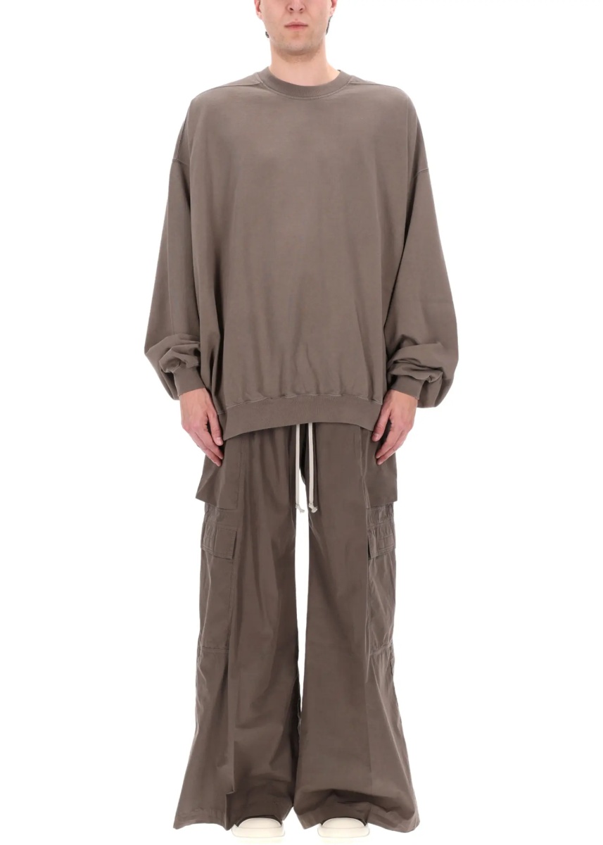 Bluza trening Felpa "Hun Crewneck" In Cotone - Img 3