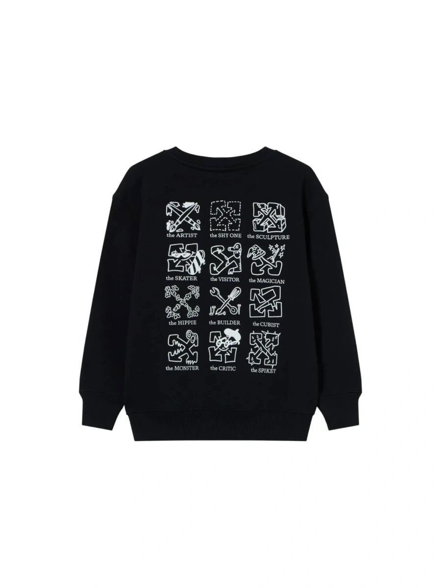 Bluza trening MULTILOGO CREWNECK - Img 2