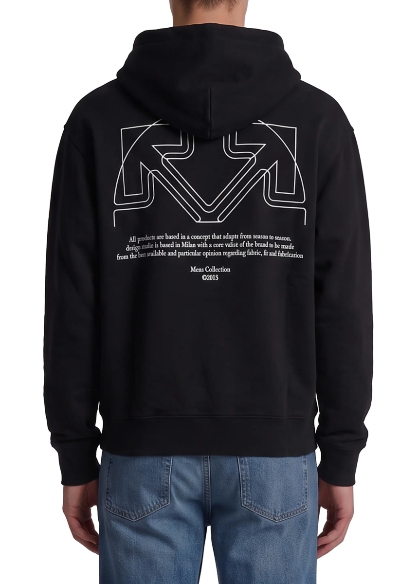Bluza trening Offline Half Arrow Skate Hoodie - Img 2