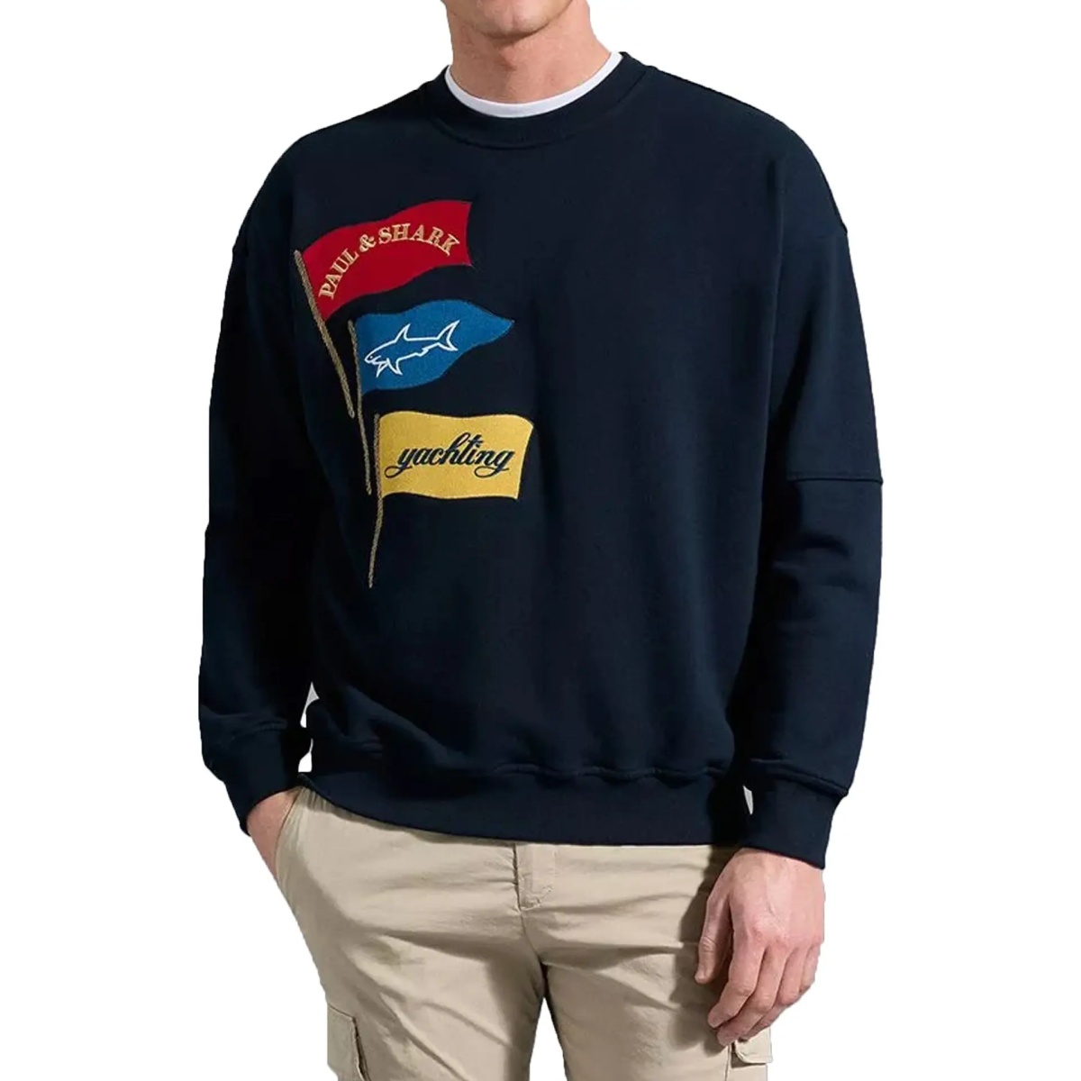 Bluza trening Paul &amp; Shark Cotton Sweatshirt - Img 2