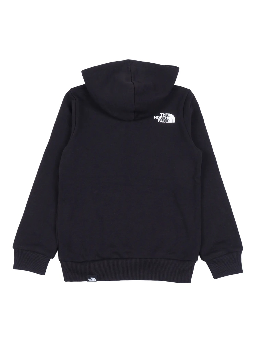 Bluza trening TEEN SIMPLE DOME LIGHT REG HOODIE TNF BLACK - Img 2