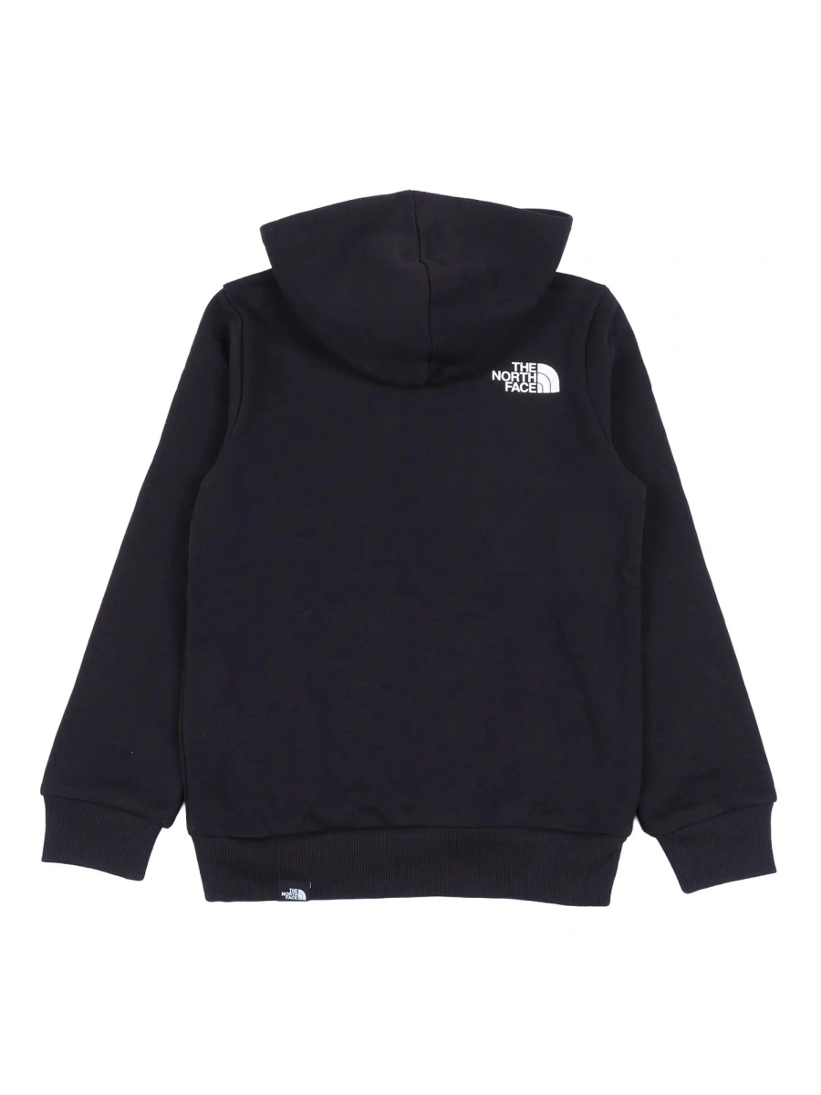 Bluza trening TEEN SIMPLE DOME LIGHT REG HOODIE TNF BLACK - Img 2