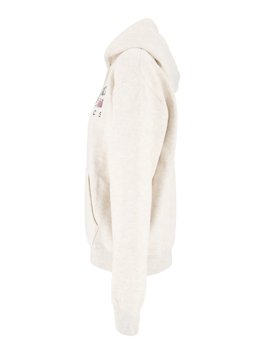 Bluza trening Trackside Fleece Hoodie - LINEN HEATHER - Img 2