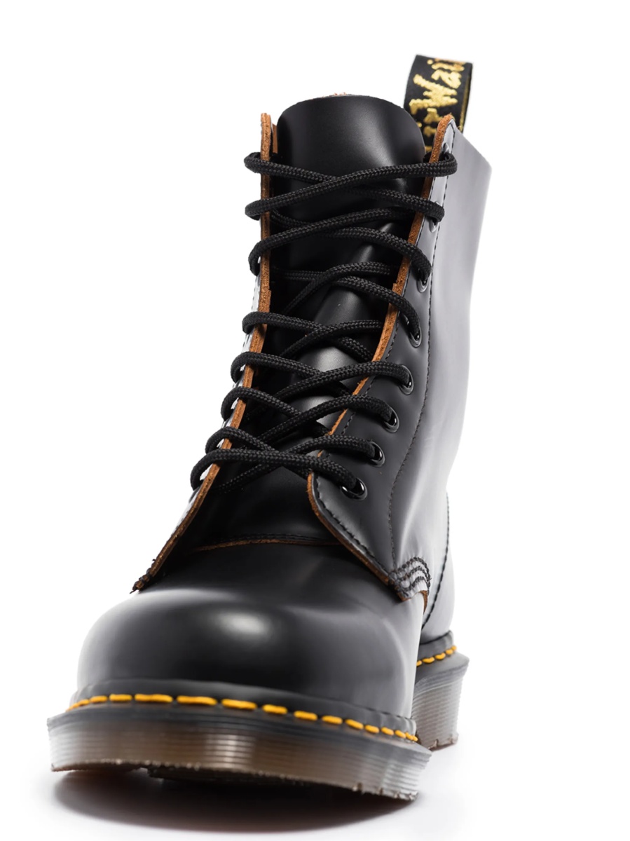 Bocanci Dr. Martens negri din piele - Img 4