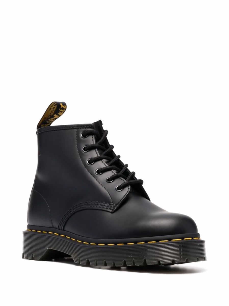 Bocanci Dr. Martens negri din piele - Img 2