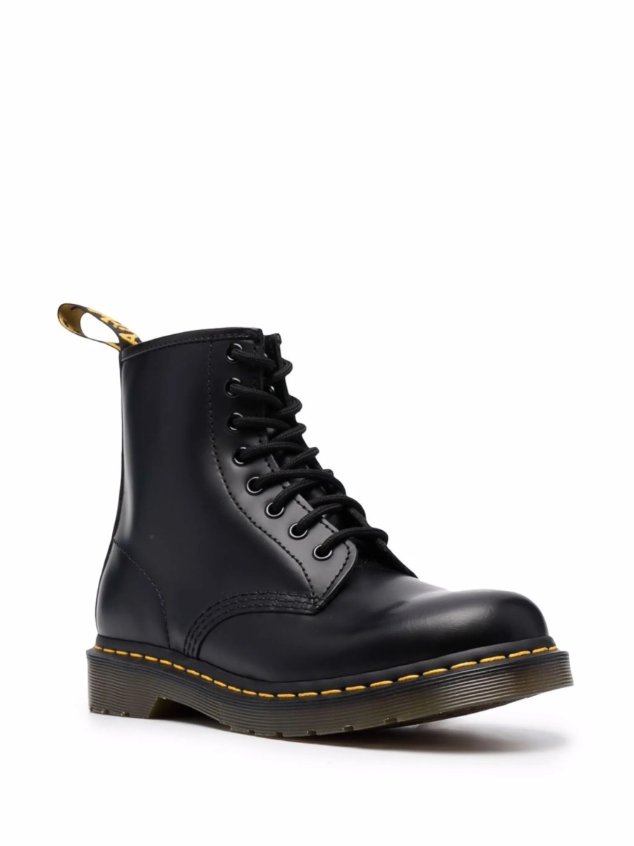 Bocanci Dr. Martens negri din piele - Img 2