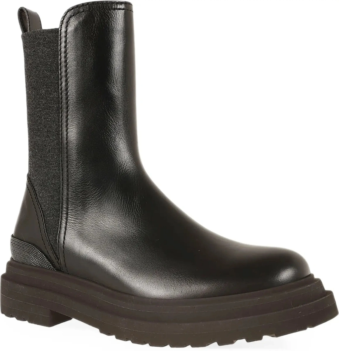 Bocanci Leather Chelsea Ankle Boots - Img 4