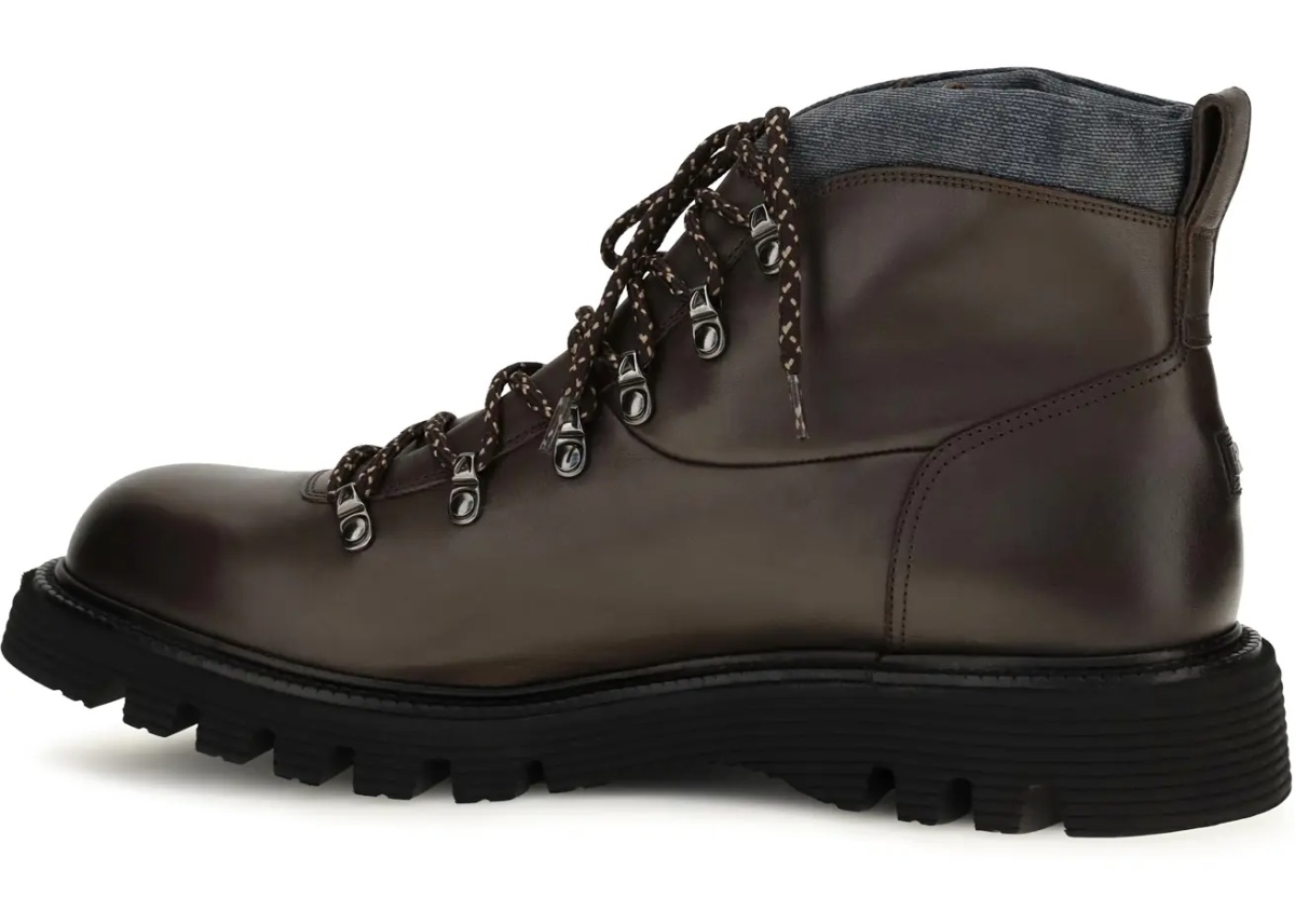 Bocanci Leather lace-up Boots - Img 3