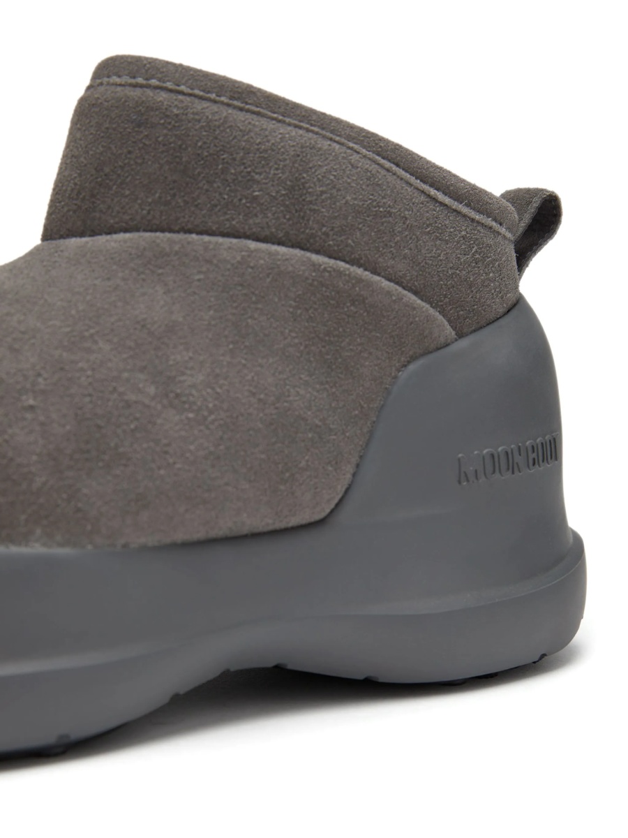 Bocanci Moon Boot gri din piele intoarsa - Img 2