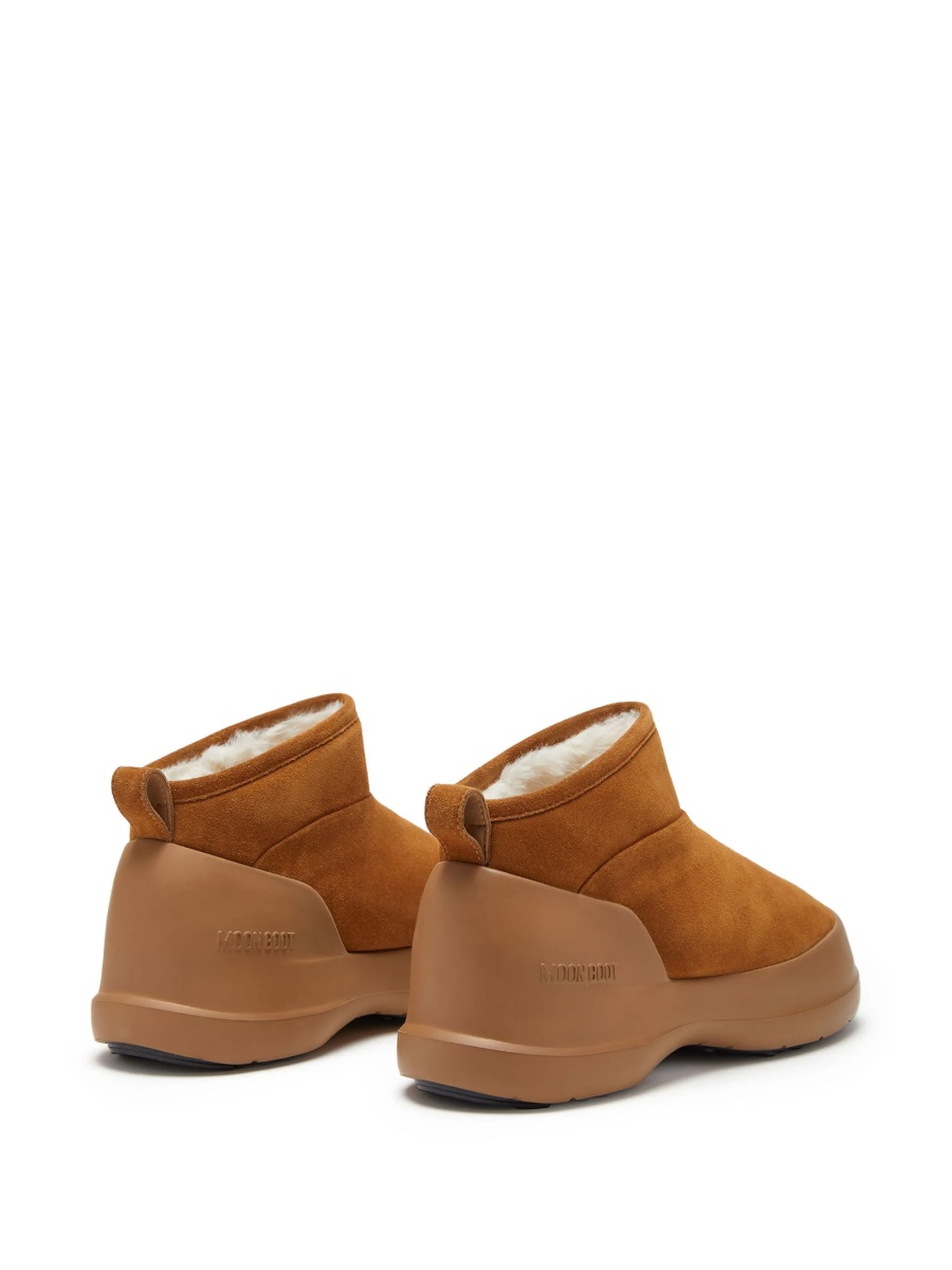 Bocanci Moon Boot maro din piele intoarsa - Img 3