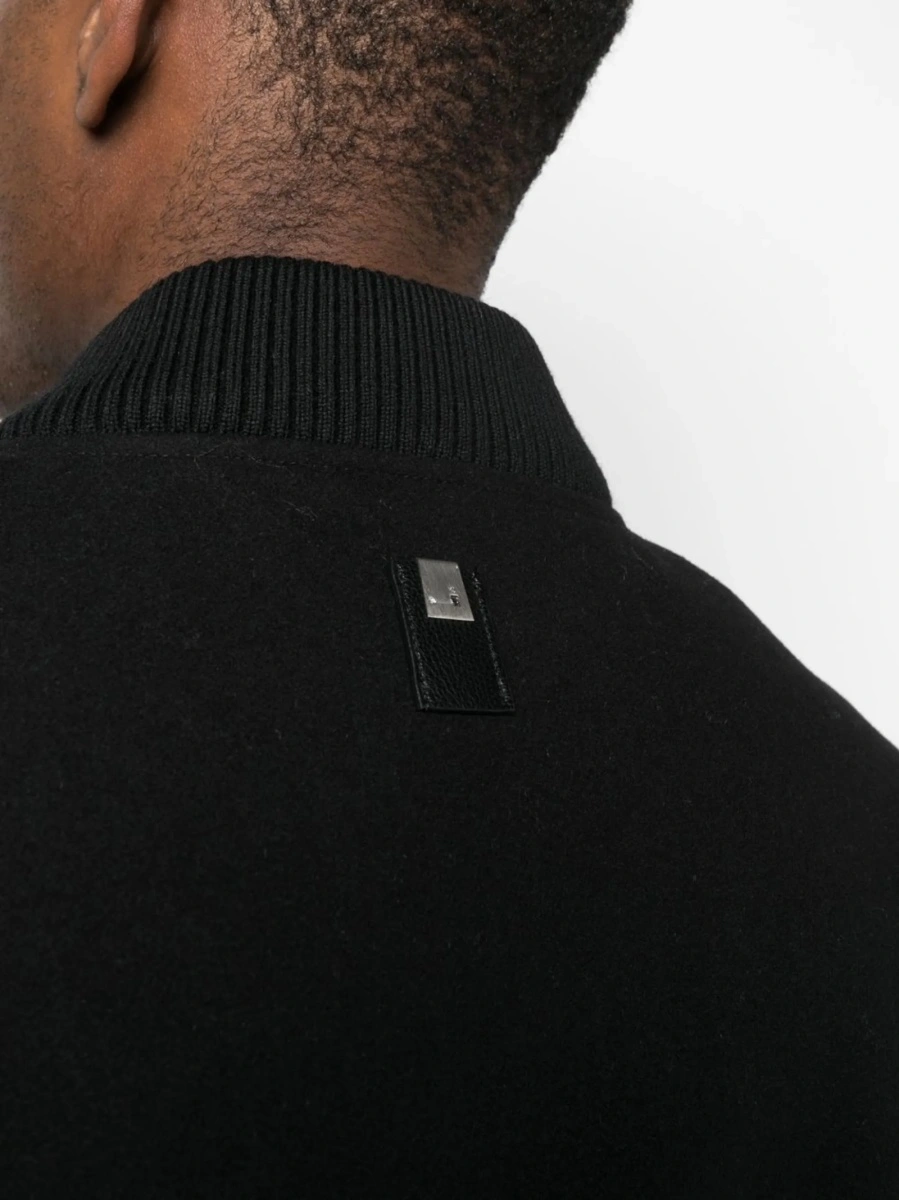 Bomber jacket 1017 ALYX 9SM neagra din lana si poliamida - Img 5