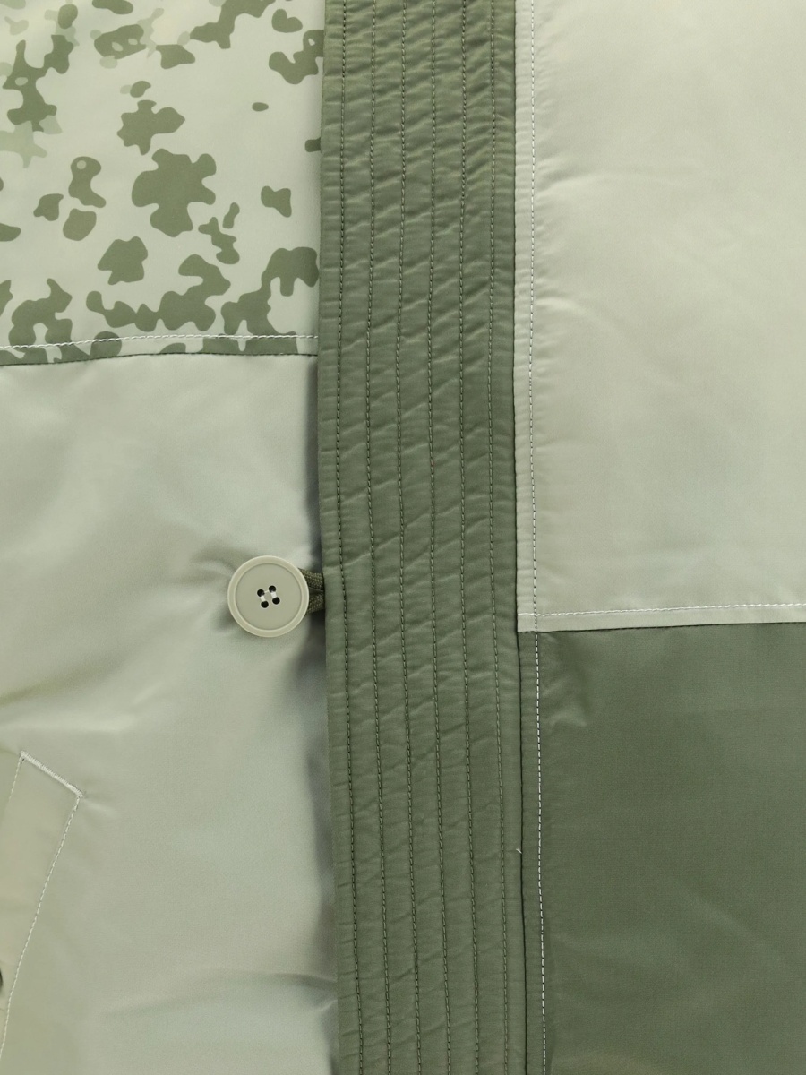 Bomber jacket Alpha Industries verde din nylon - Img 3