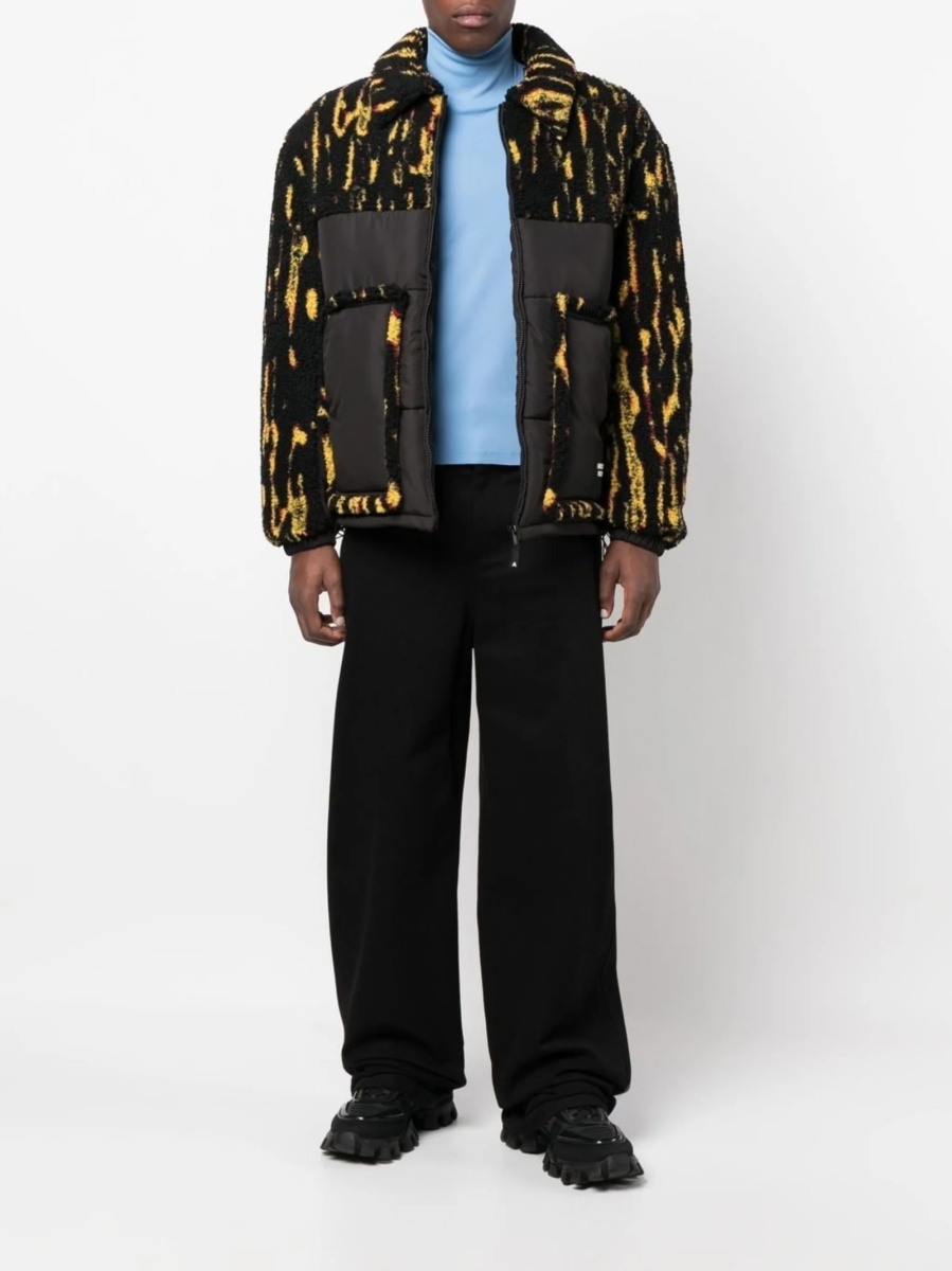 Bomber jacket AMBUSH neagra din acrilic si polyester - Img 2