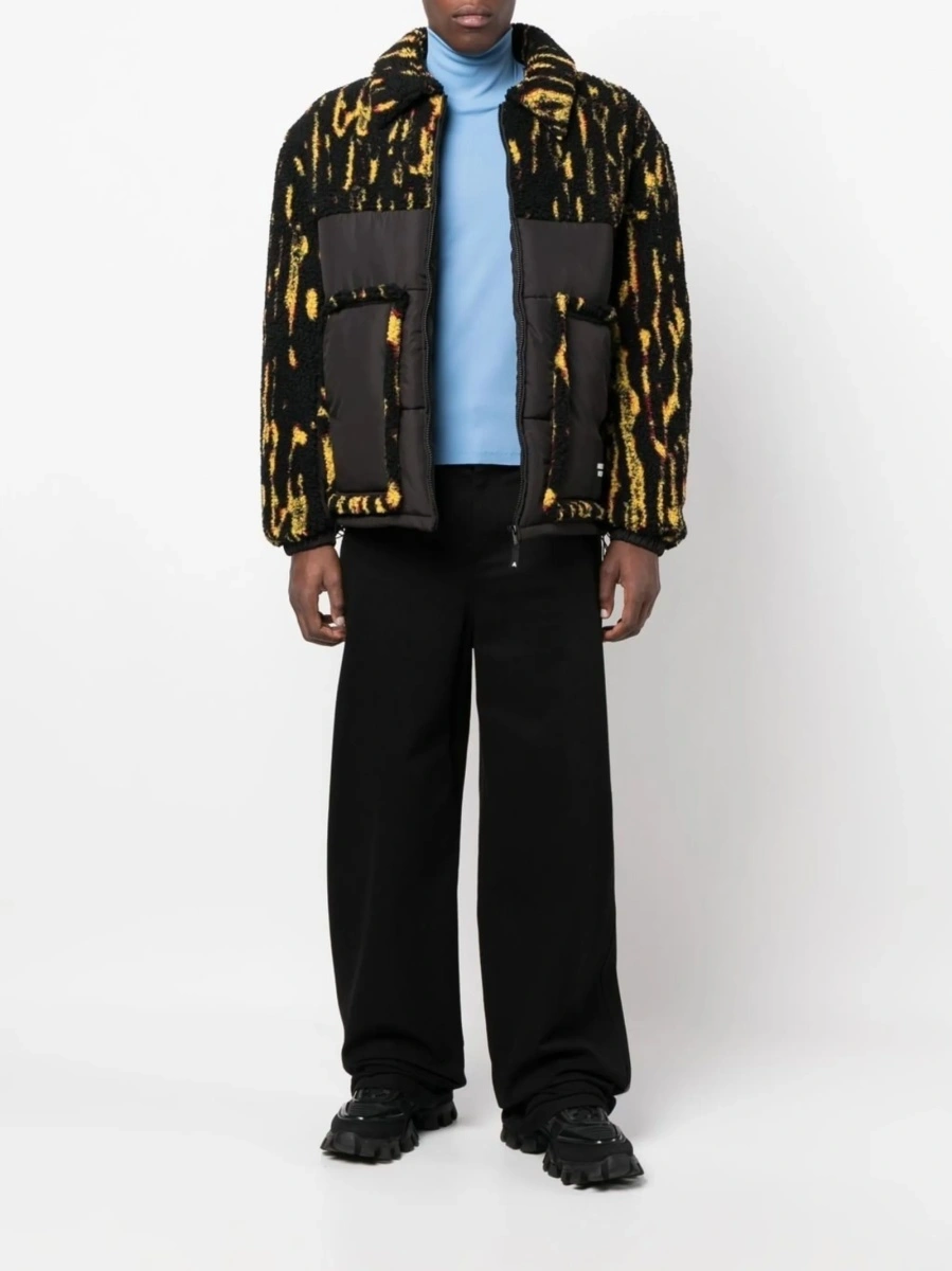 Bomber jacket AMBUSH neagra din acrilic si polyester - Img 2