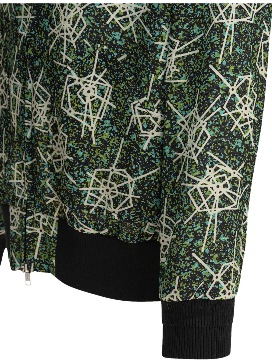 Bomber jacket Beams Plus verde - Img 4
