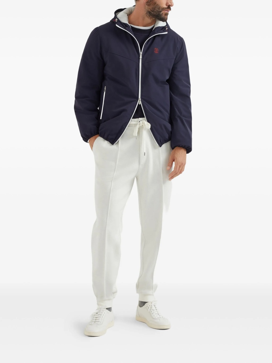 Bomber jacket Brunello Cucinelli albastra - Img 2