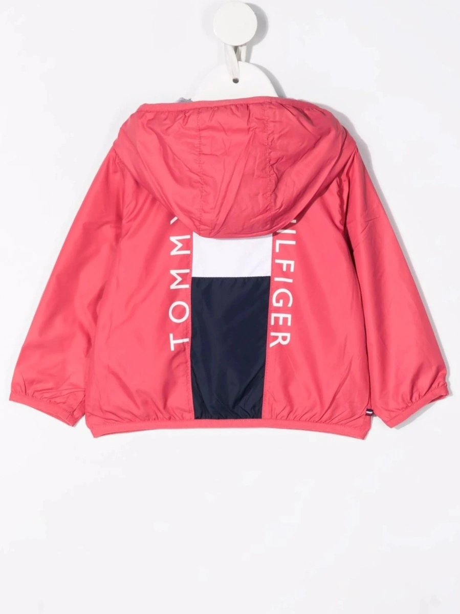 Bomber jacket Tommy Hilfiger roz din polyester - Img 2