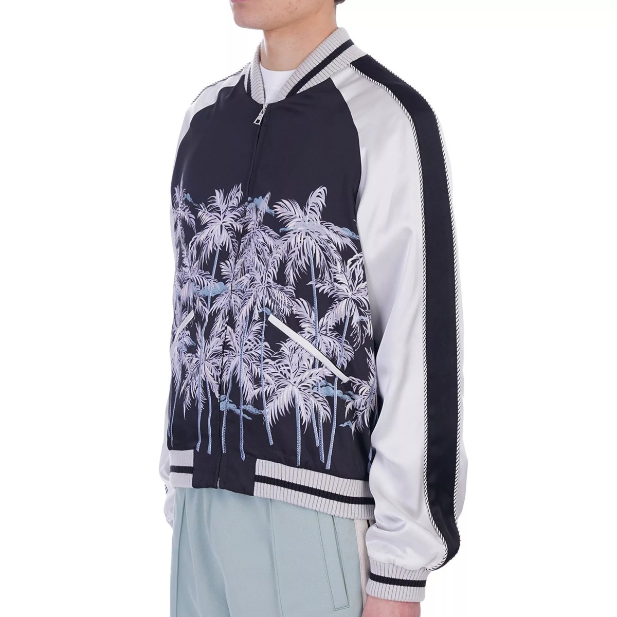 Bomber Palm Angels Casual Printed Bomber - Img 2