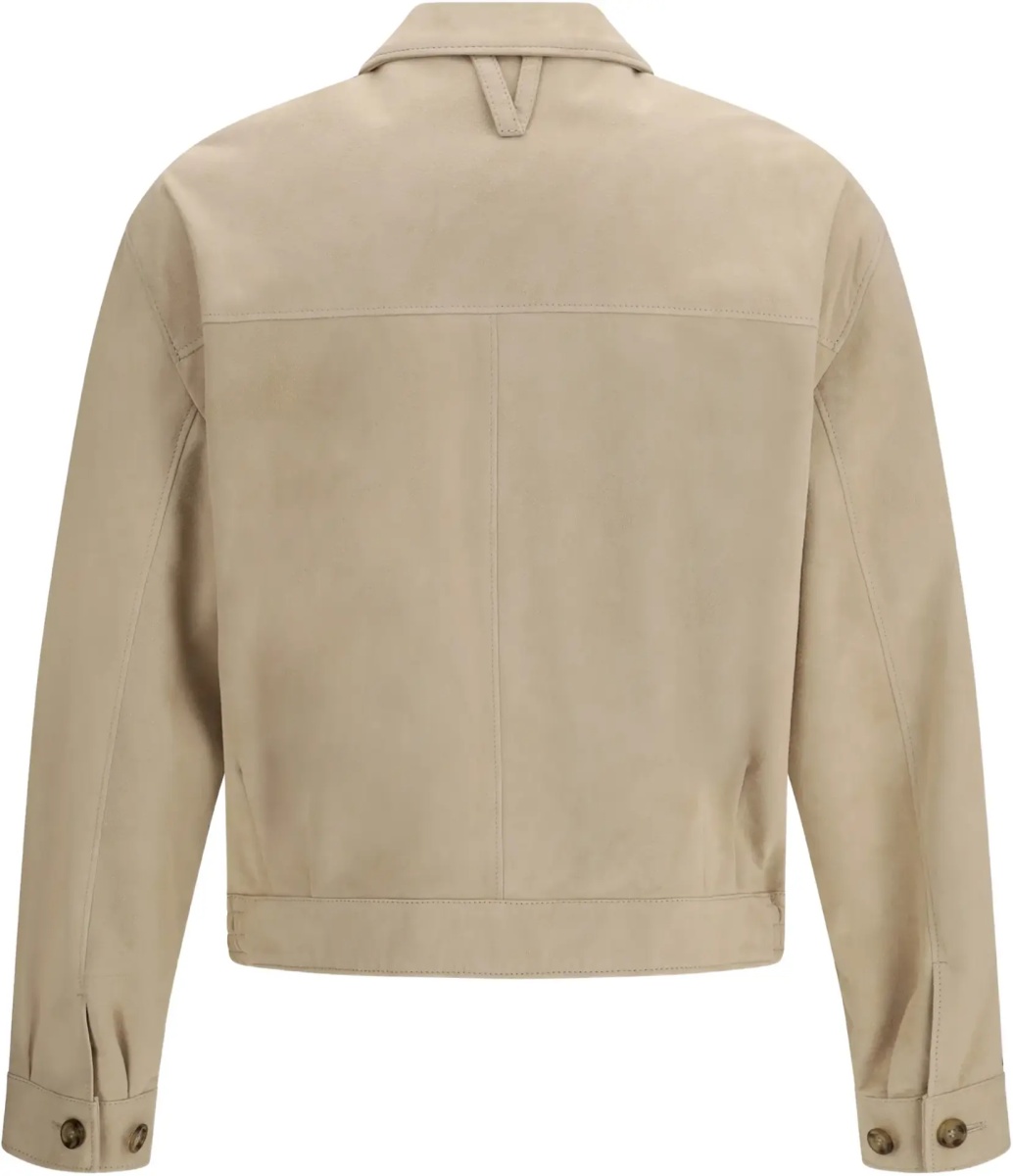 Bomber Suede bomber Jacket - Img 4