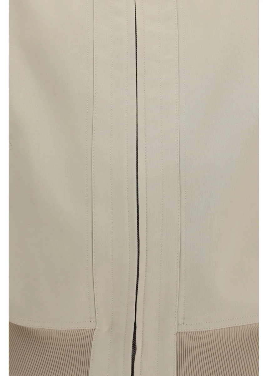 Bomber Zip Bomber Jacket in silk poplin - Img 3