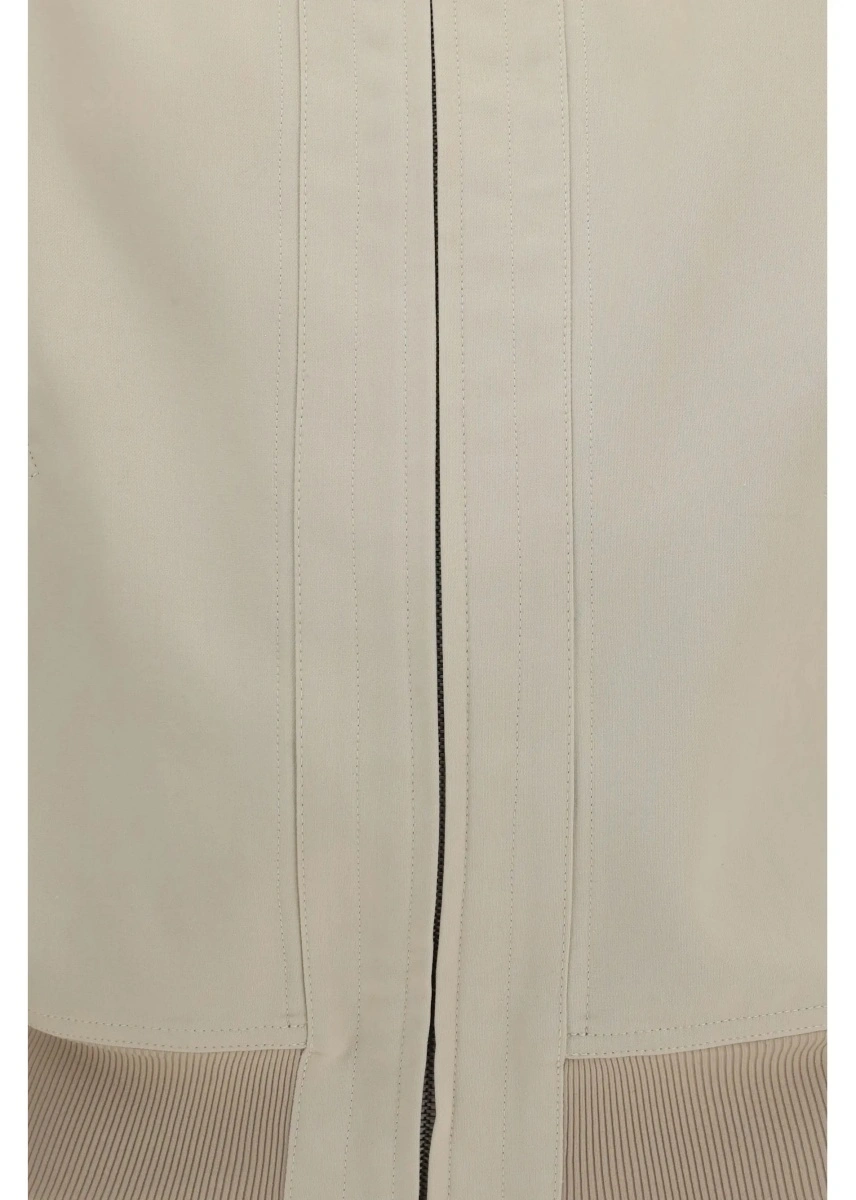 Bomber Zip Bomber Jacket in silk poplin - Img 3