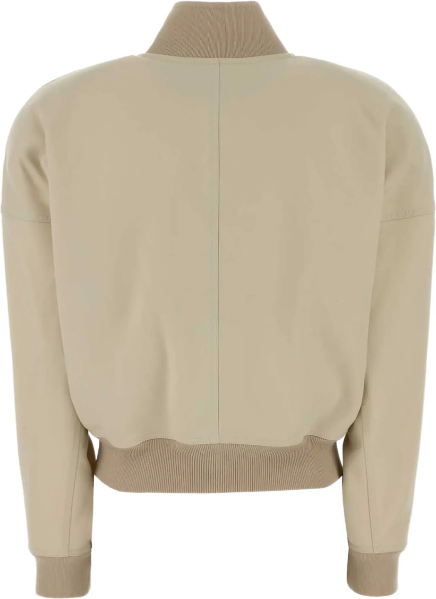 Bomber Zip Bomber Jacket in silk poplin - Img 4