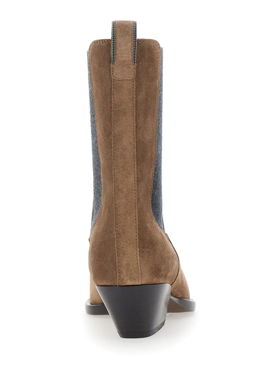 Botine ANKLE BOOTS WITH HEELS - Img 4