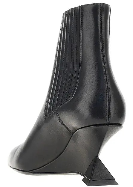 Botine 'Cheope' leather ankle boots - Img 3
