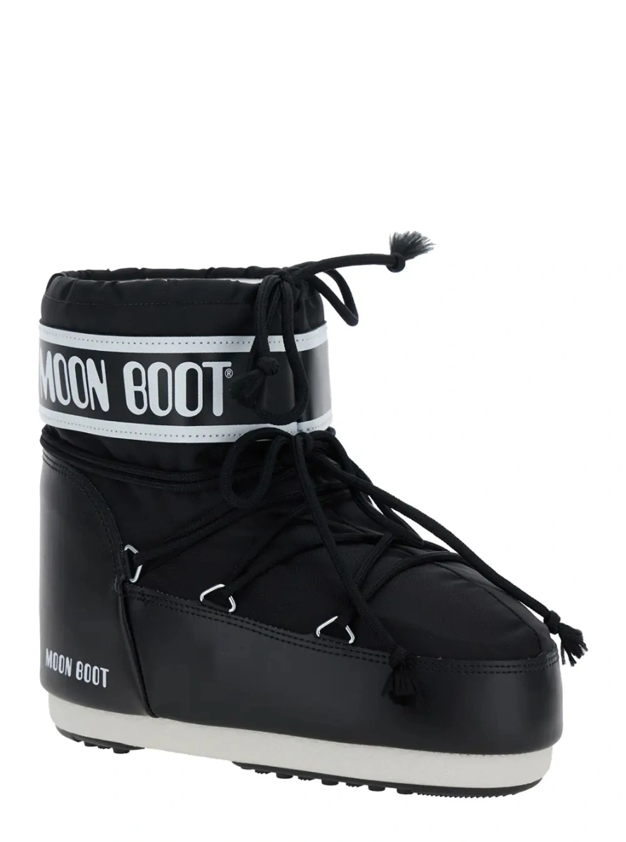Botine ICON LOW NYLON ankle boots with Tech Fabric and black color for unisex - Img 2