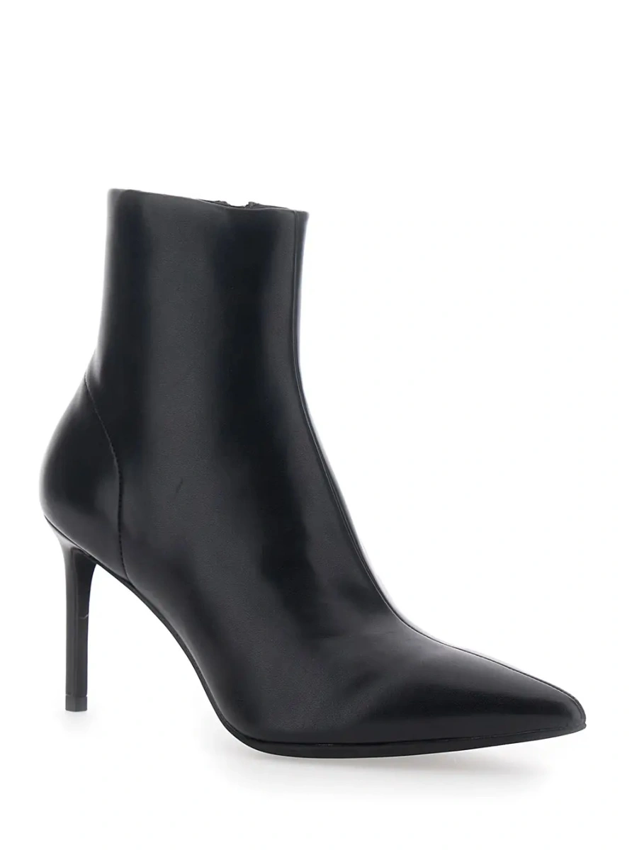 Botine Jeffrey Campbell negre din piele - Img 2