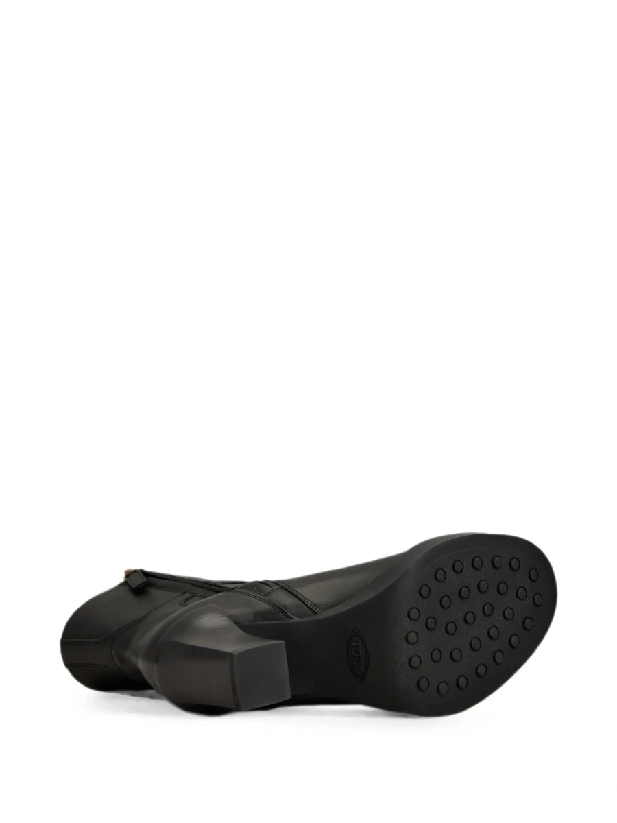 Botine TOD'S negre din piele - Img 7