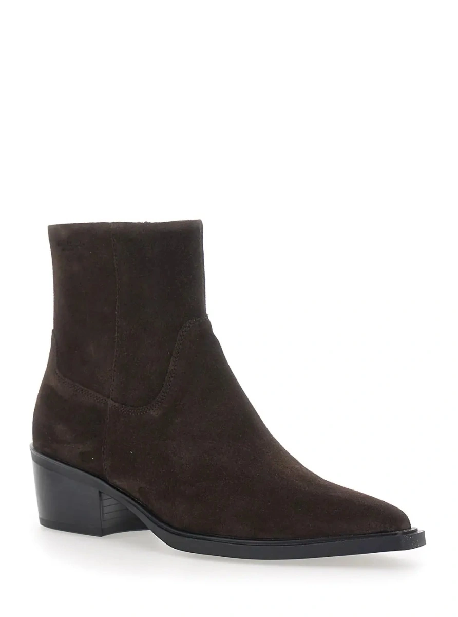 Botine VAGABOND maro din piele intoarsa 'Kelsey' - Img 2