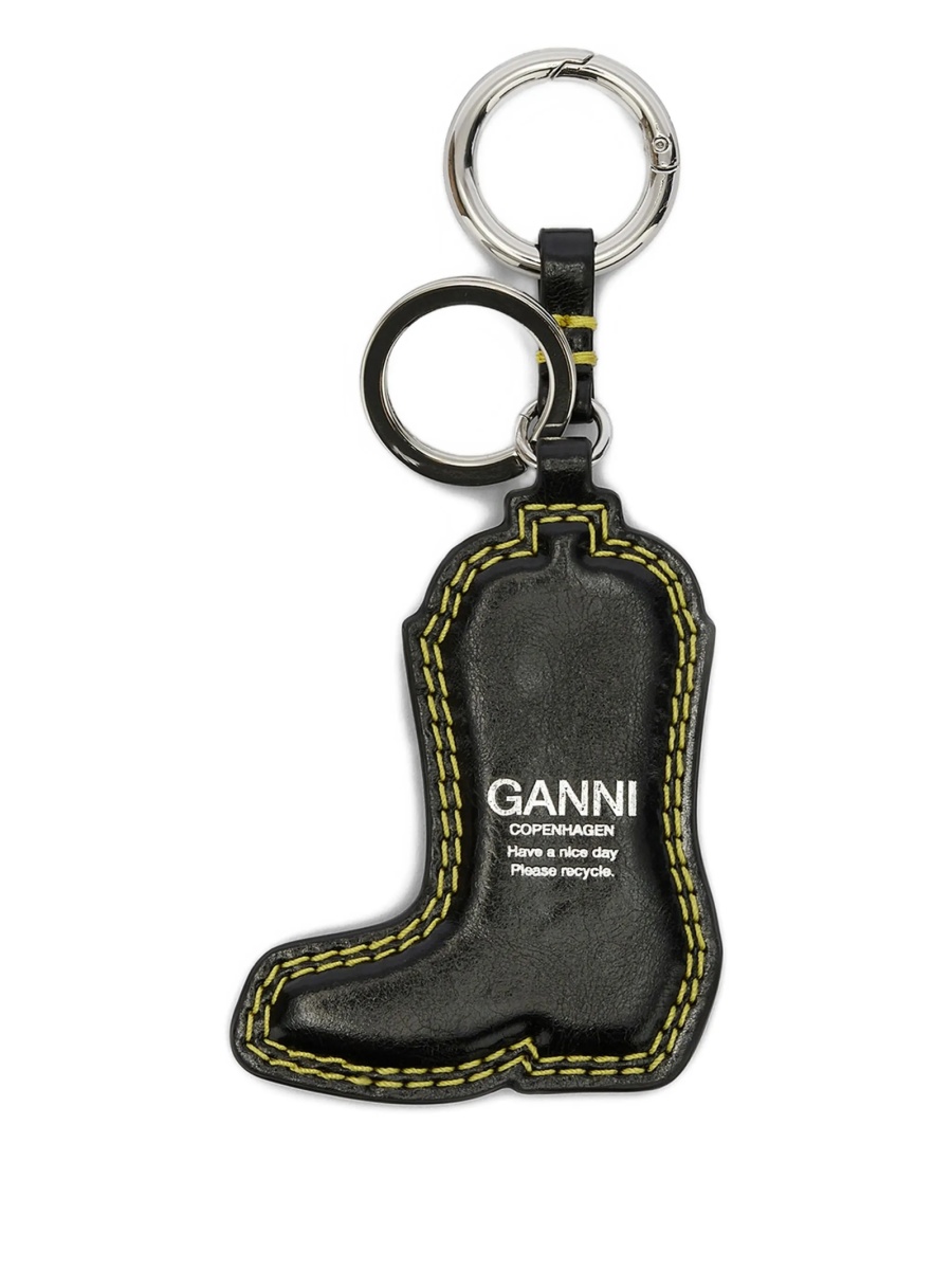Breloc Ganni negru - Img 2
