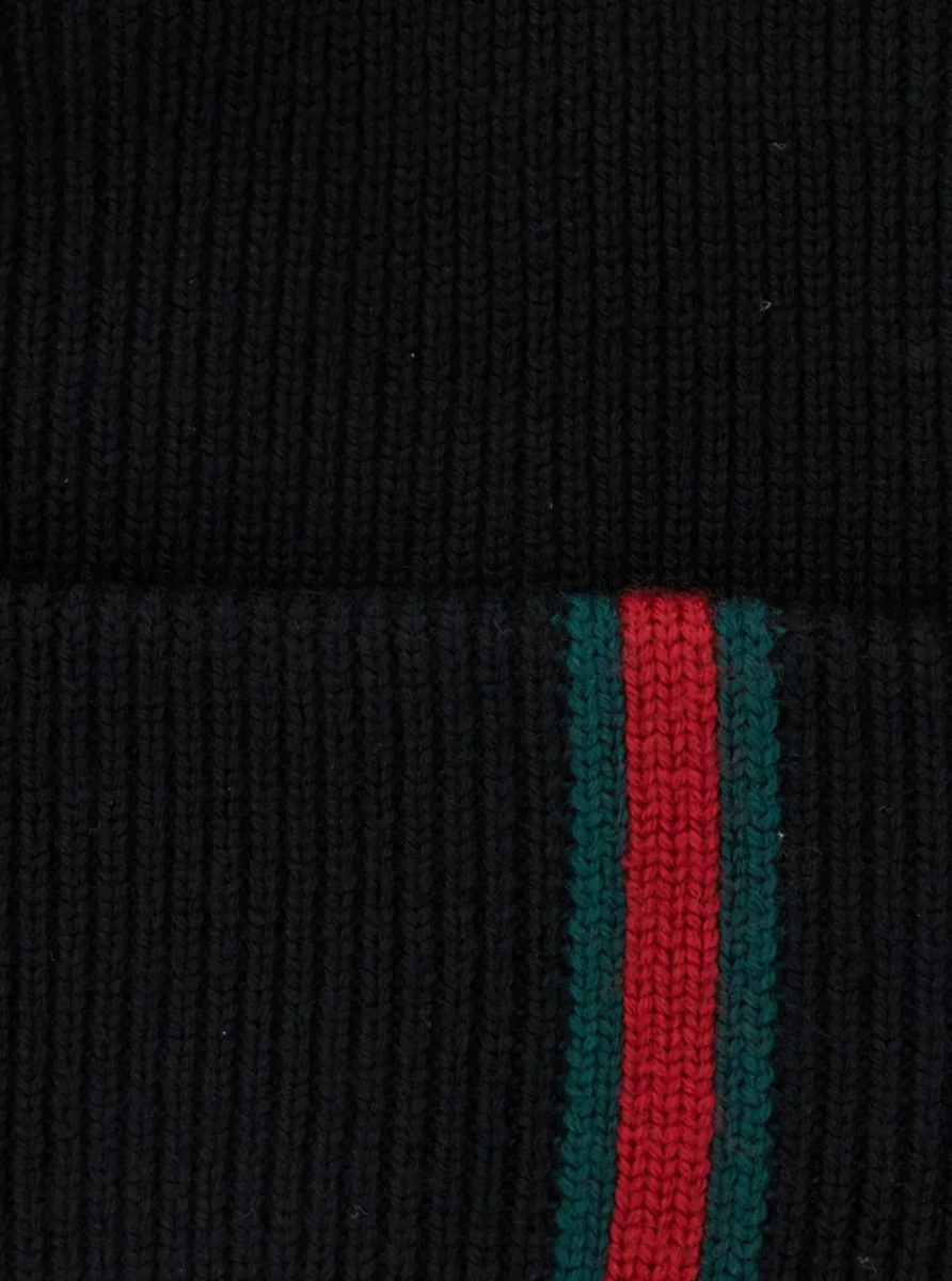 Caciula Gucci neagra din lana - Img 3