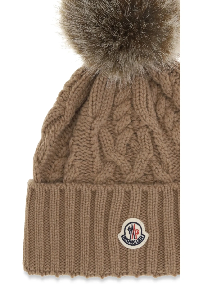 Caciula Wool and cashmere Pom-Pom Beanie - Img 3