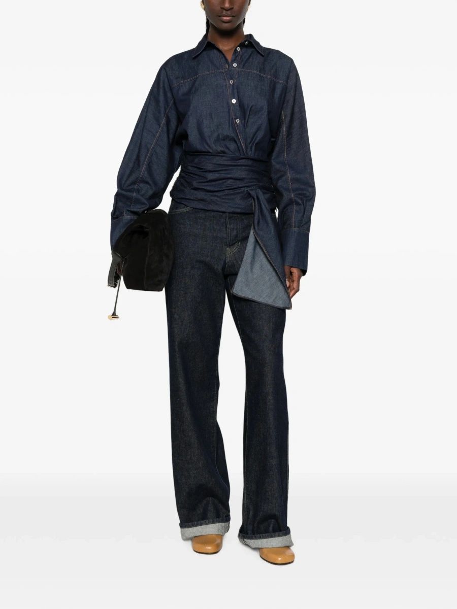 Camasa 7 For All Mankind albastra - Img 2
