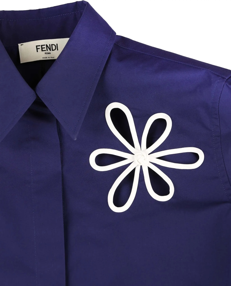 Camasa casual Ajour motif Shirt - Img 5