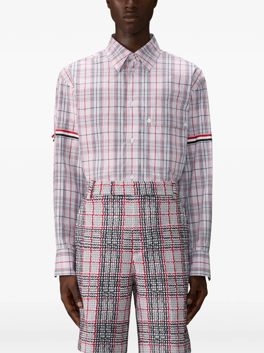 Camasa casual Check Shirt with tartan pattern - Img 5