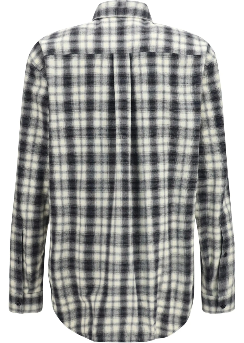 Camasa casual Checked cotton flannel Shirt - Img 2