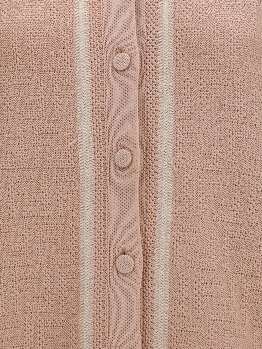 Camasa casual FF all-over crochet Shirt - Img 5
