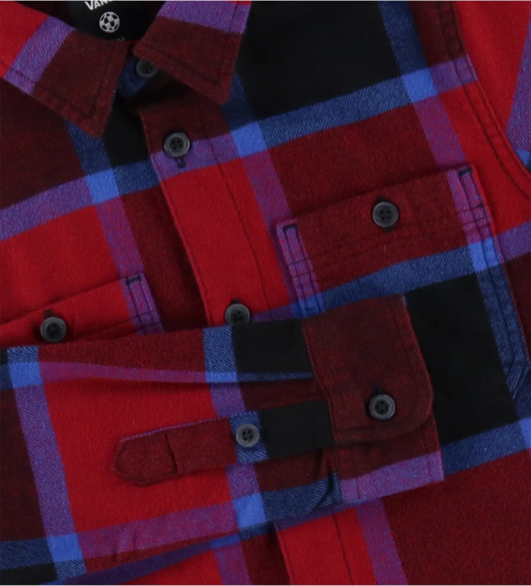 Camasa casual Flannel Shirt With Logo - Img 2