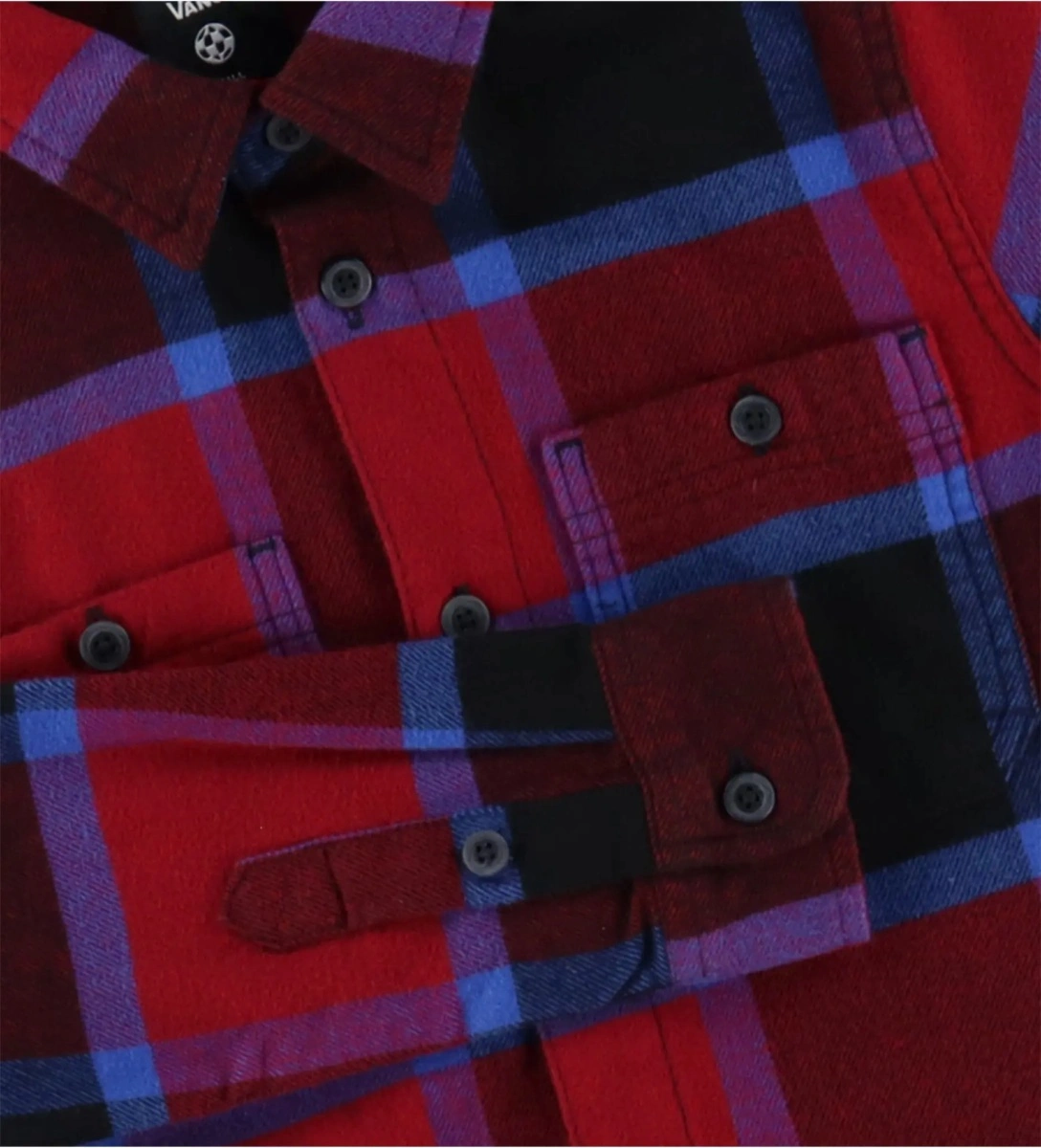 Camasa casual Flannel Shirt With Logo - Img 2