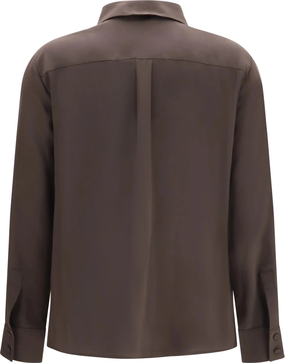Camasa casual Lardini multicolora din matase - Img 2
