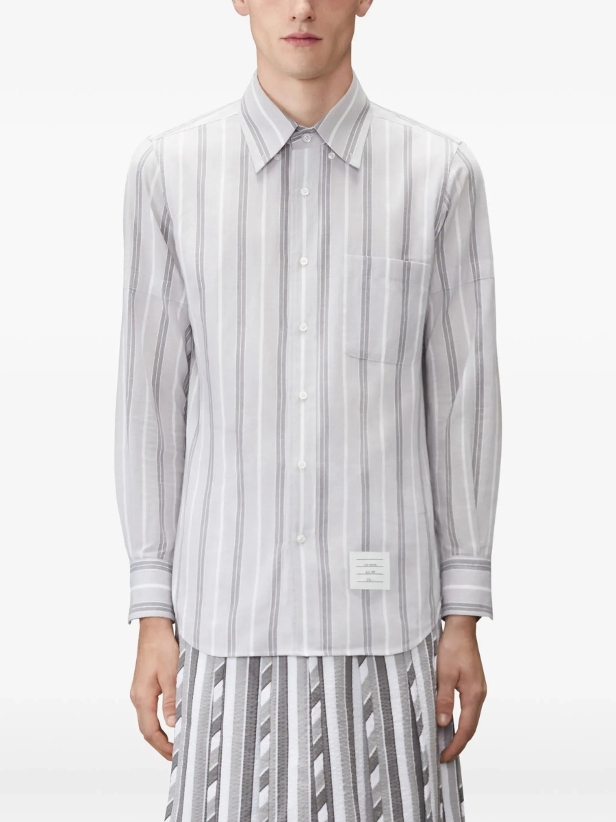Camasa casual Madras striped armband Shirt - Img 6