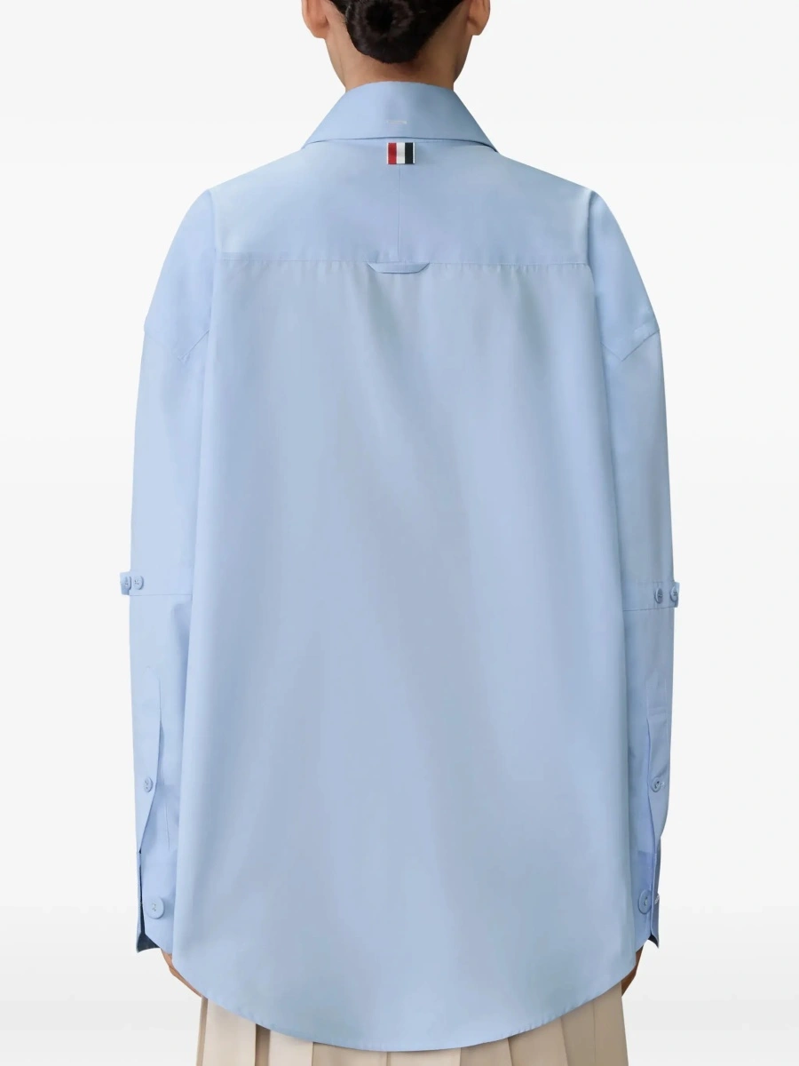 Camasa casual Oversized cotton Shirt - Img 4