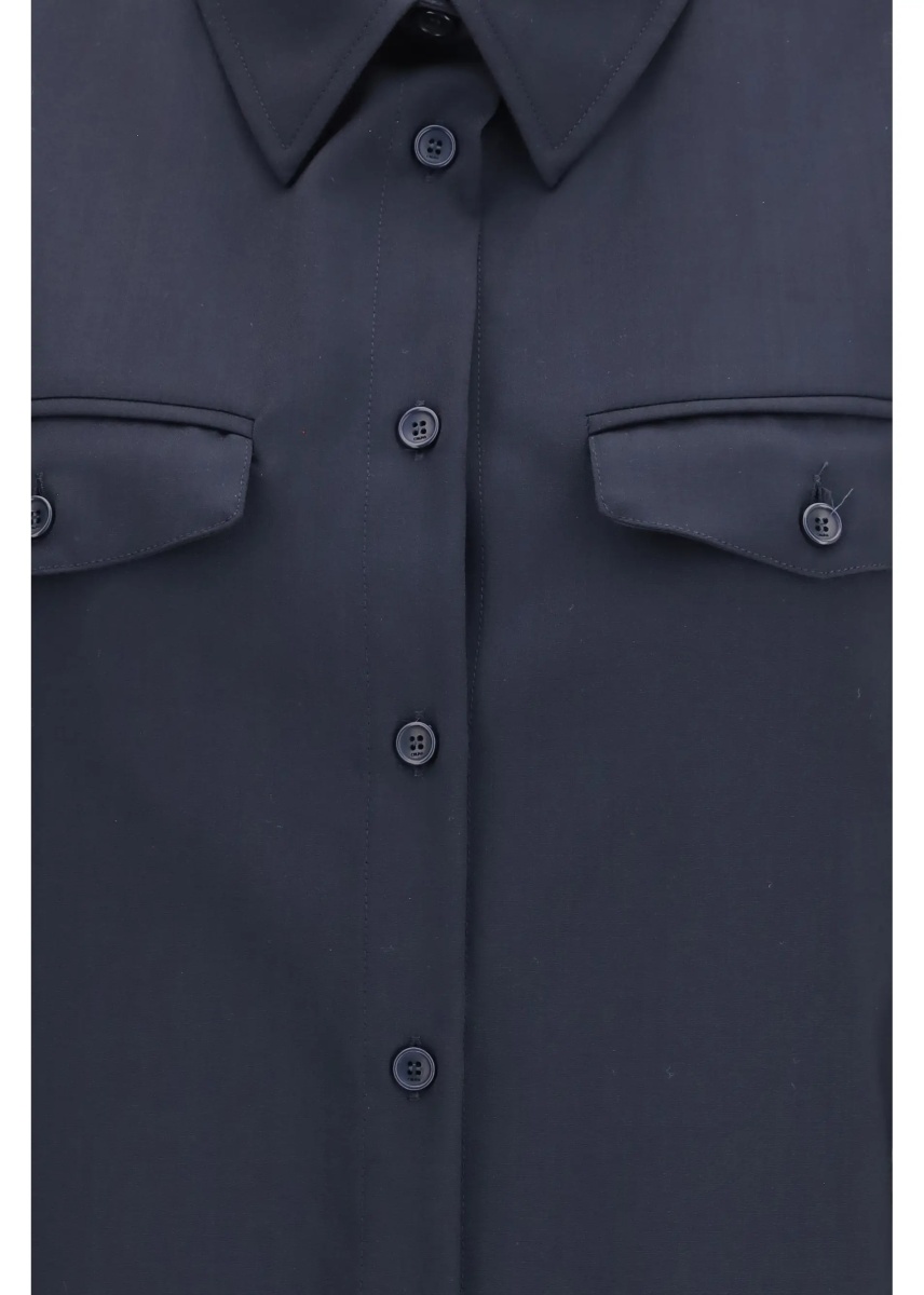 Camasa casual Virgin wool Overshirt - Img 3