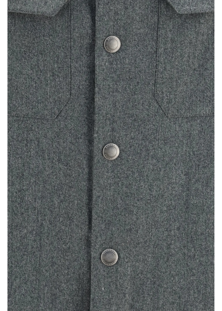 Camasa casual Virgin wool Shirt - Img 3