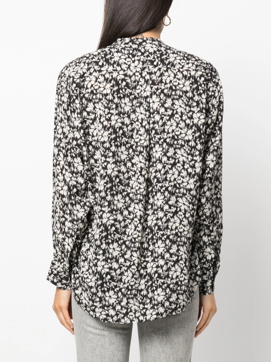 Camasa ISABEL MARANT ETOILE neagra - Img 4