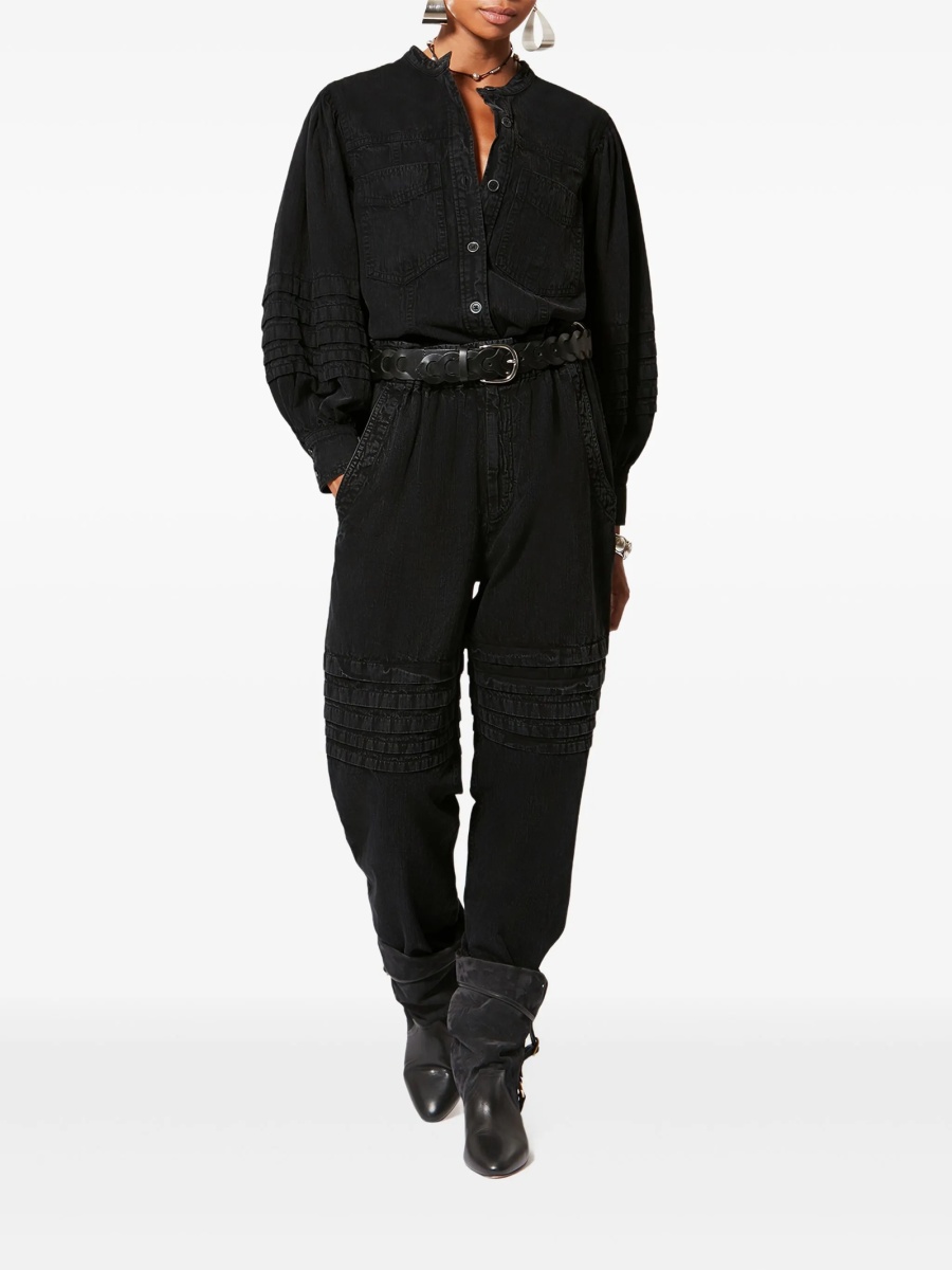 Camasa ISABEL MARANT ETOILE neagra - Img 2