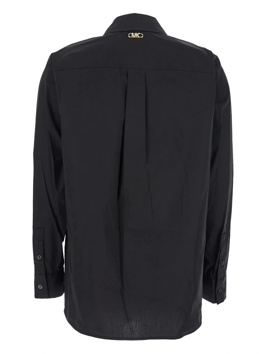Camasa Michael Kors neagra din bumbac - Img 4